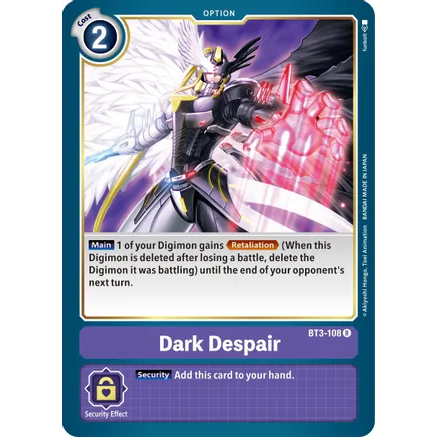 DCG [BT3-108 R] Dark Despair