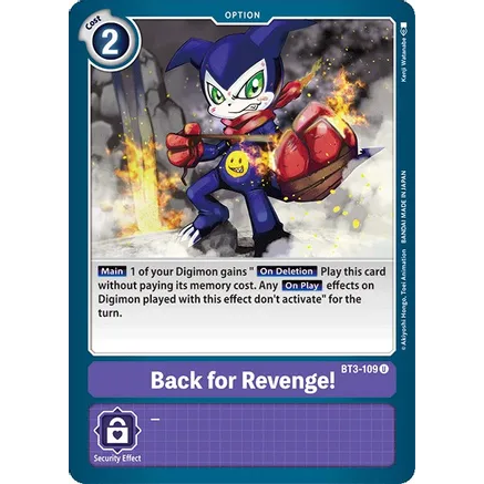 DCG [BT3-109 U] Back for Revenge!