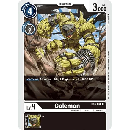 DCG [BT4-066 C] Golemon