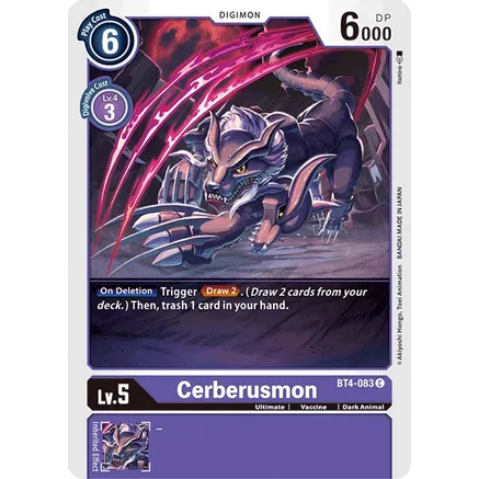 DCG [BT4-083 C] Cerberusmon