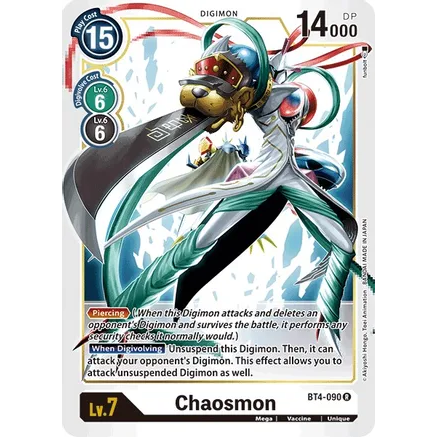 DCG [BT4-090 R] Chaosmon