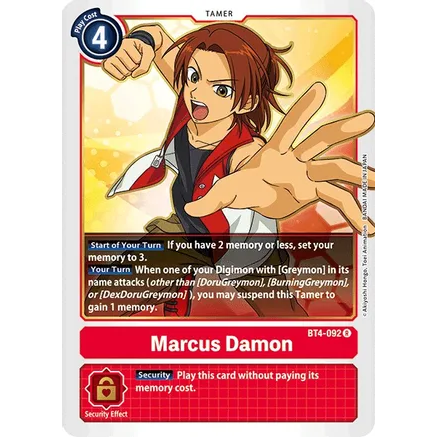 DCG [BT4-092 R] Marcus Damon