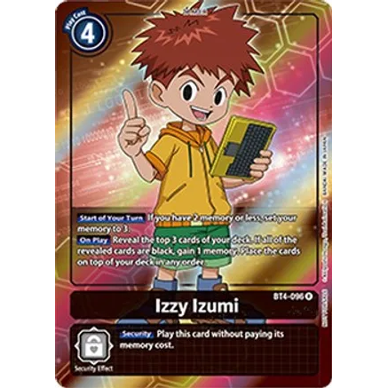 DCG [BT4-096 R] Izzy Izumi (Box Topper)