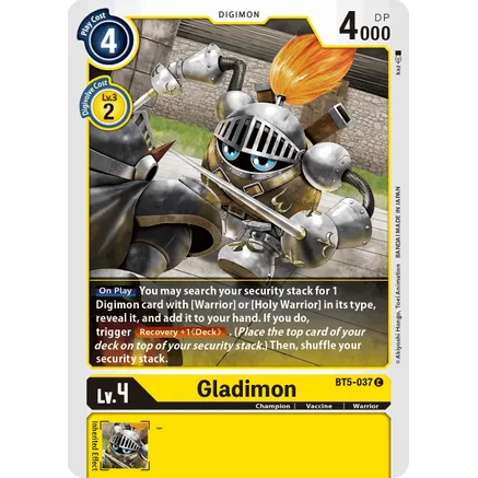 DCG [BT5-037 C] Gladimon