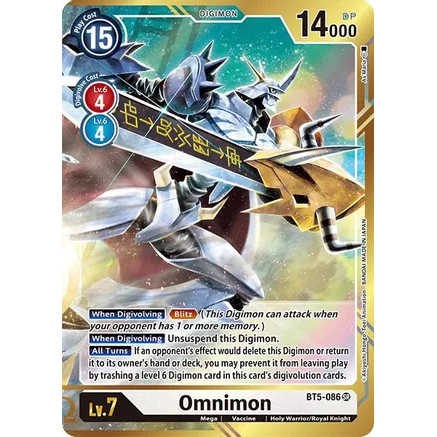 DCG [BT5-086 SR] Omnimon (Alternate Art - AsMaria)
