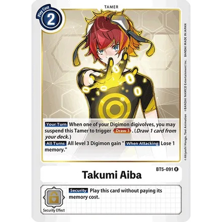DCG [BT5-091 R] Takumi Aiba