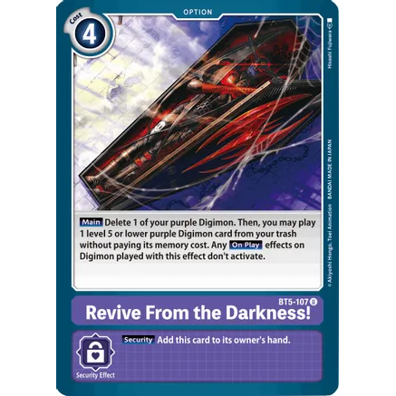 DCG [BT5-107 U] Revive From the Darkness!