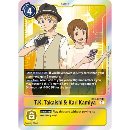 DCG [BT6-089 R] T.K. Takaishi & Kari Kamiya