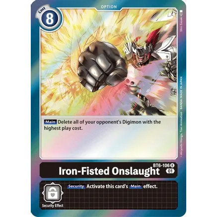 DCG [BT6-106 R] Iron-Fisted Onslaught
