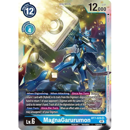 DCG [BT7-029 SR] MagnaGarurumon