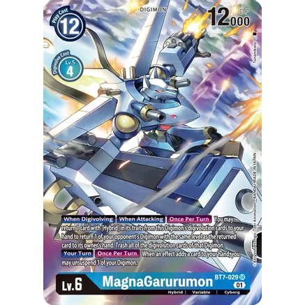 DCG [BT7-029 SR] MagnaGarurumon (Alternate Art)