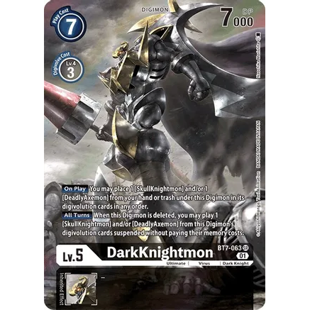 DCG [BT7-063 SR] DarkKnightmon (Alternate Art)