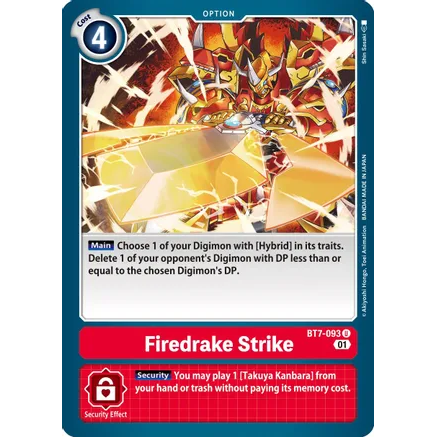 DCG [BT7-093 U] Firedrake Strike