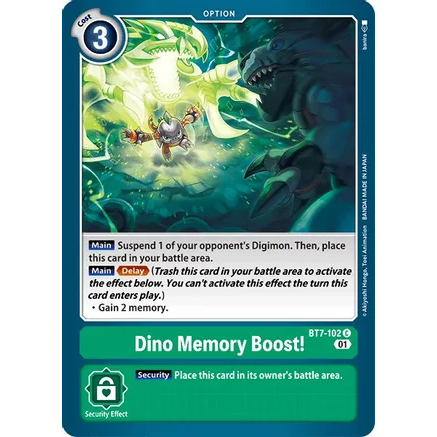 DCG [BT7-102 C] Dino Memory Boost!