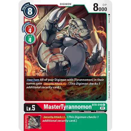 DCG [BT8-016 C] MasterTyrannomon