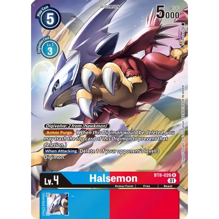 DCG [BT8-026 R] Halsemon (Alternate Art)