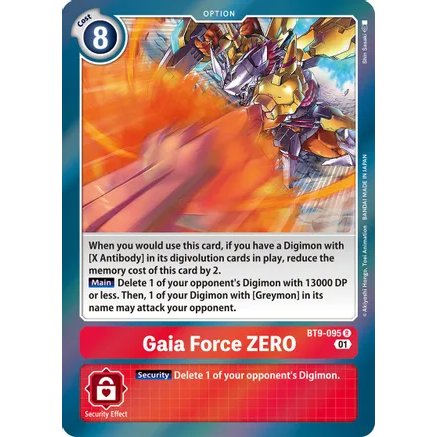DCG [BT9-095 R] Gaia Force ZERO