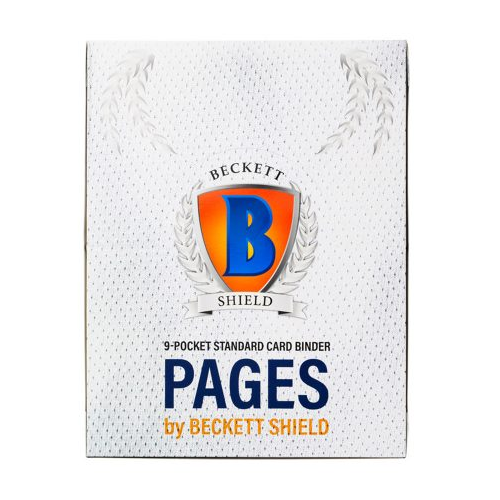 Beckett Shield | 9 Pocket Page Sleeves for Standard Card