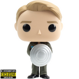 Funko POP! Marvel #999 Captain America with Prototype Shield - Entertainment Earth Exclusive