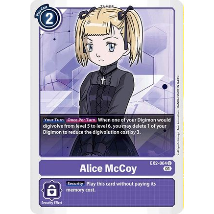 DCG [EX2-064 U] Alice McCoy