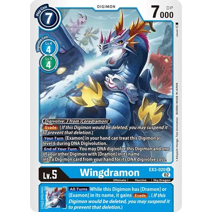 DCG [EX3-020 U] Wingdramon