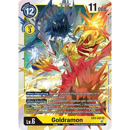 DCG [EX3-035 SR] Goldramon