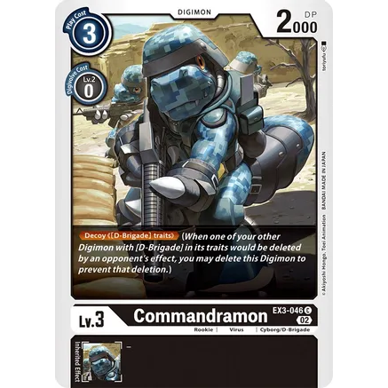 DCG [EX3-046 C] Commandramon