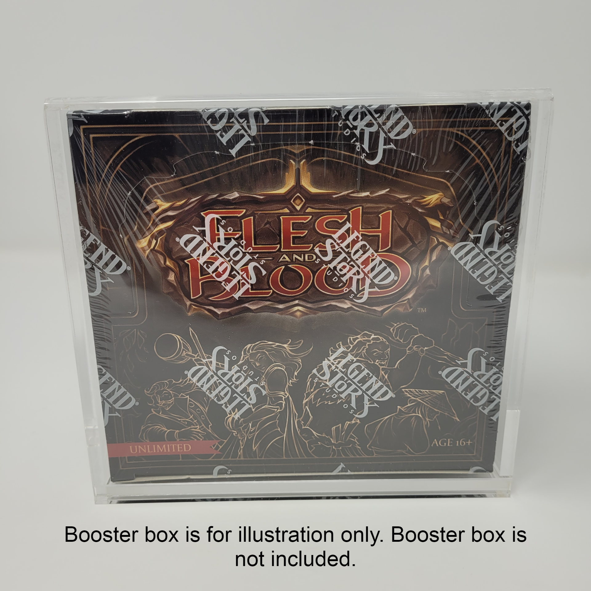 Acrylic Display for Flesh and Blood TCG Booster Box (Core Sets)
