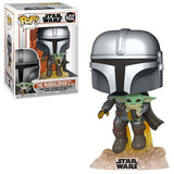 Funko POP! Star Wars: The Mandalorian with the Child Flying #402