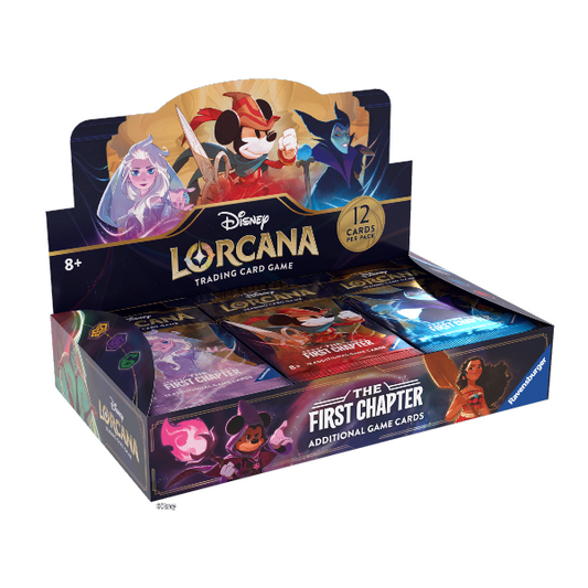 Disney Lorcana TCG Booster Box Display - The First chapter