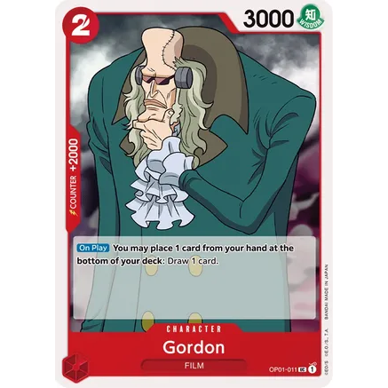 OPCG [OP01-011 UC] Gordon