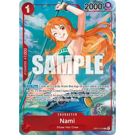 OPCG [OP01-016 R] Nami (Parallel)