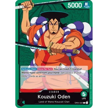 OPCG [OP01-031 L] Kouzuki Oden