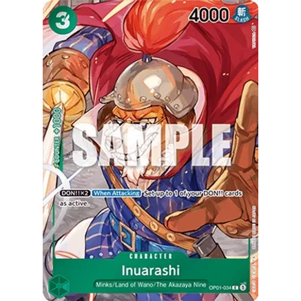 OPCG [OP01-034 C] Inuarashi (Box Topper)