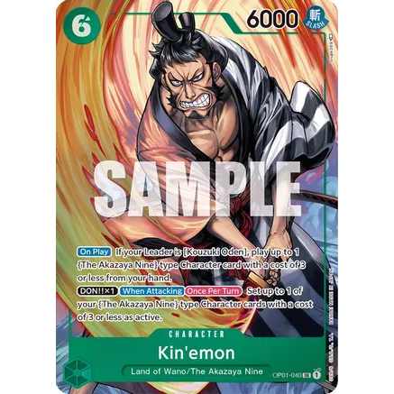 OPCG [OP01-040 SR] Kinemon (Parallel)