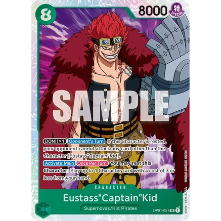 OPCG [OP01-051 SR] Eustass"Captain"Kid