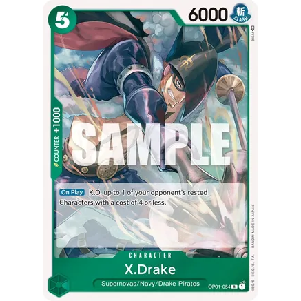 OPCG [OP01-054 R] X.Drake
