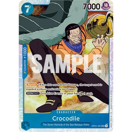 OPCG [OP01-067 SR] Crocodile