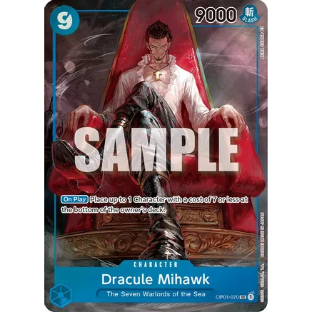 OPCG [OP01-070 SR] Dracule Mihawk (Parallel)