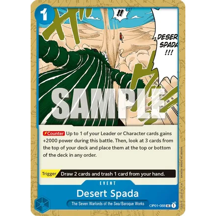 OPCG [OP01-088 UC] Desert Spada