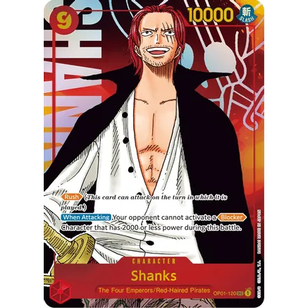 OPCG [OP01-120 SEC] Shanks (Parallel)
