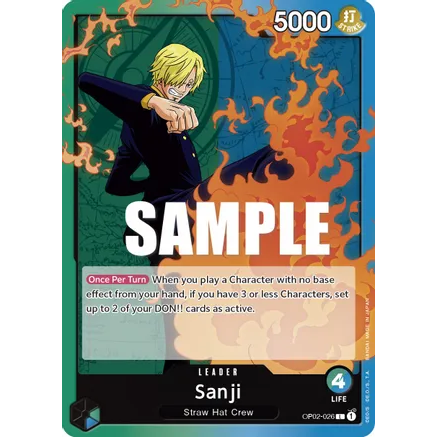 OPCG [OP02-026 L] Sanji