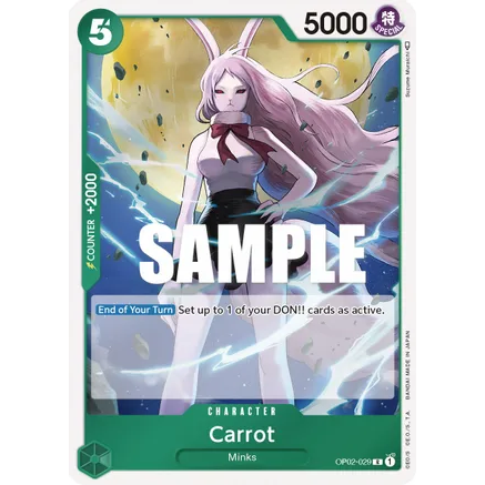 OPCG [OP02-029 R] Carrot