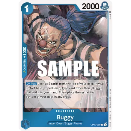 OPCG [OP02-058 R] Buggy
