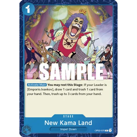 OPCG [OP02-070 C] New Kama Land