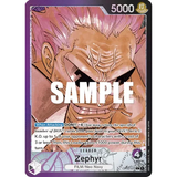 OPCG [OP02-072 L] Zephyr (Alternate Art)