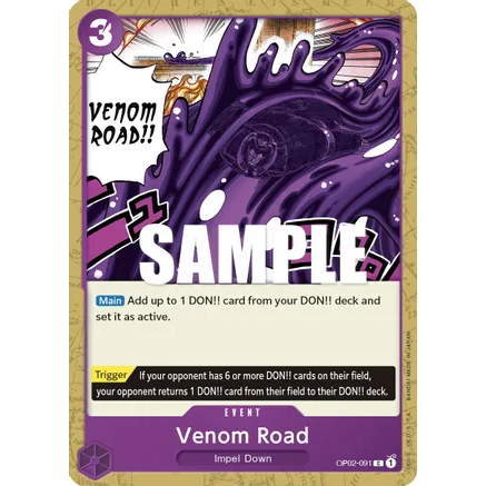 OPCG [OP02-091 C] Venom Road