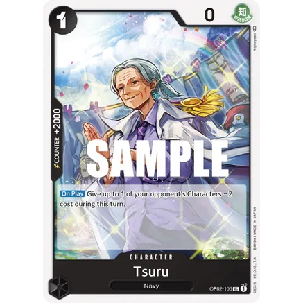 OPCG [OP02-106 UC] Tsuru