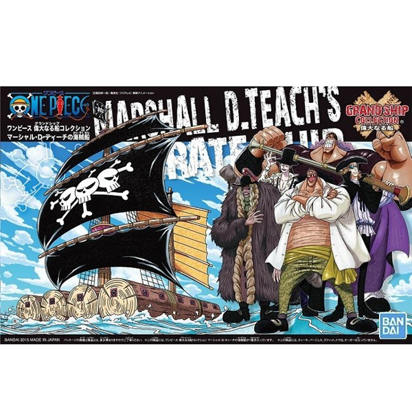 One Piece Grand Ship Collection - Marshall D. Teach Pirate Ship