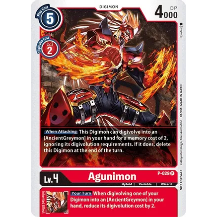 DCG [P-029 P] Agunimon